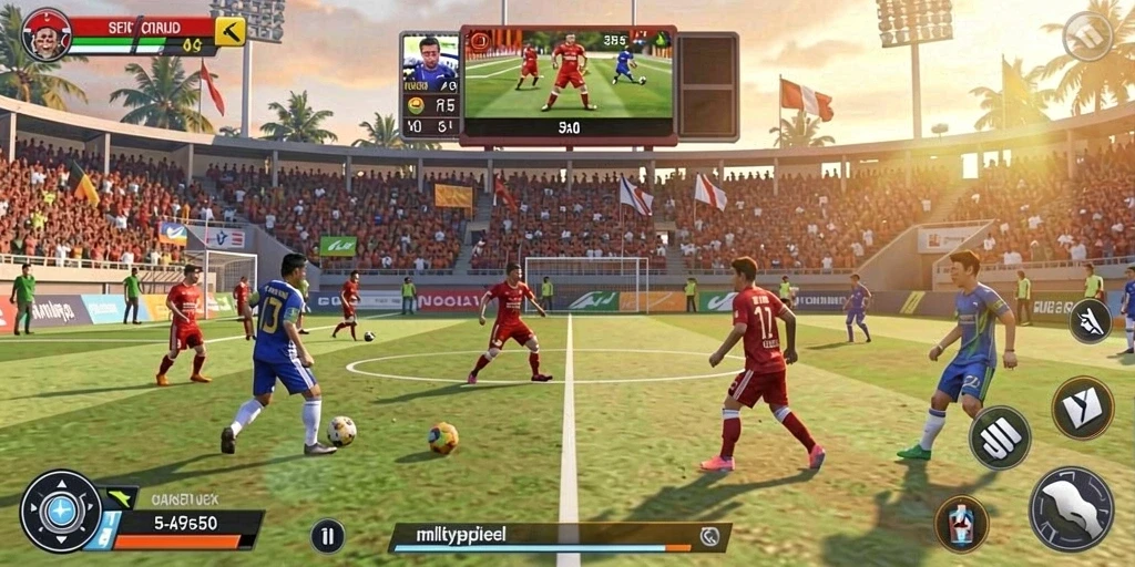 Mode permainan yang berbeda dan menantang.