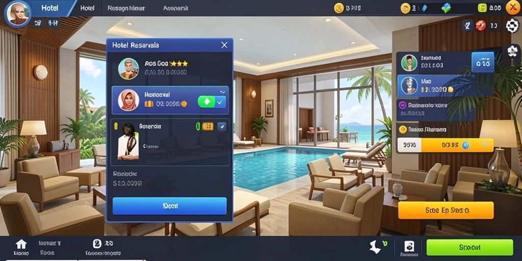 Momen aksi seru saat melawan monster di level tinggi.