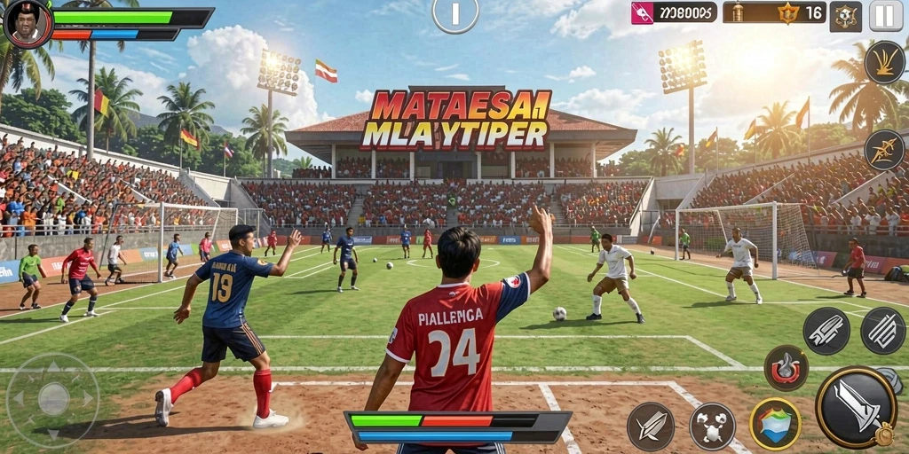 Fitur komunitas untuk berinteraksi dengan pemain lainnya.