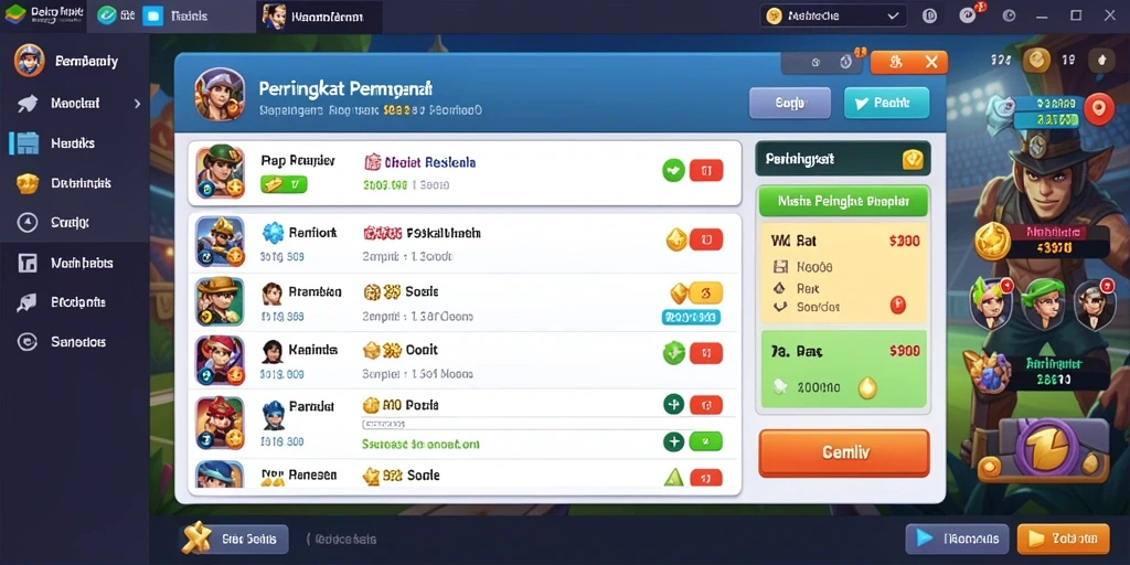 Berbagai pilihan permainan slot yang menggiurkan.
