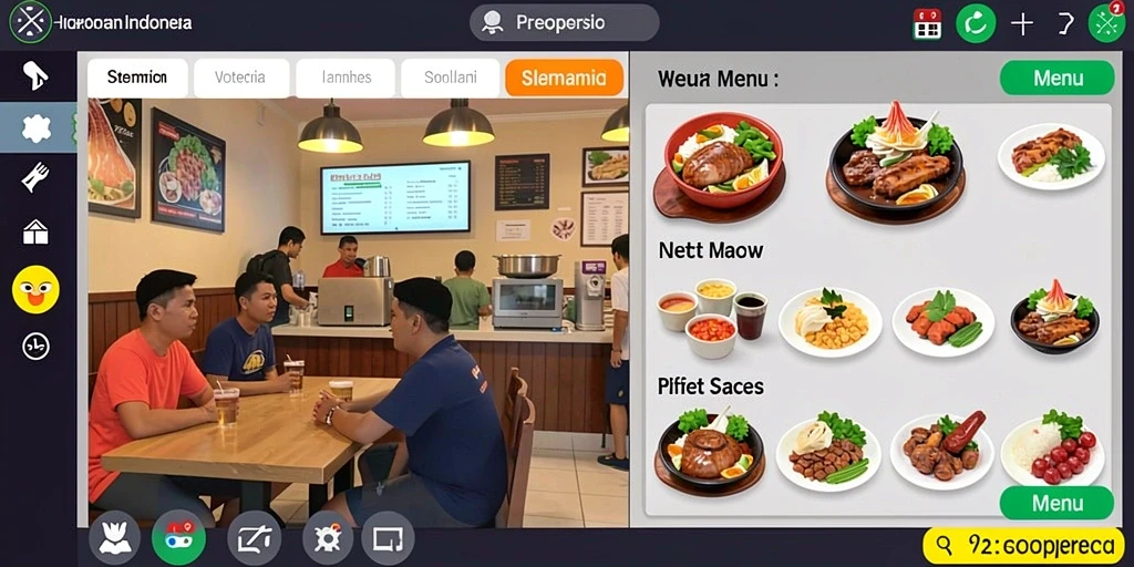 Mode multiplayer yang seru dan kompetitif.