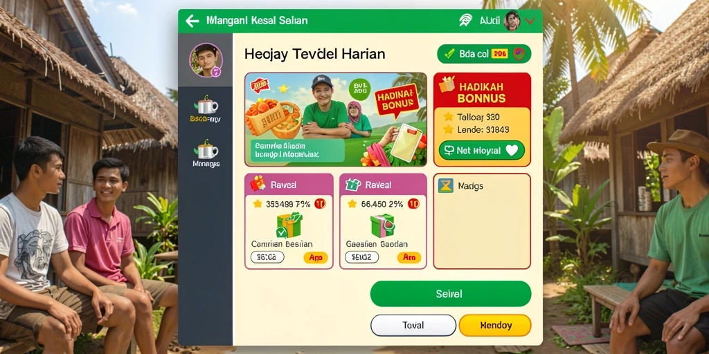 Berbagai mode permainan yang menghibur.