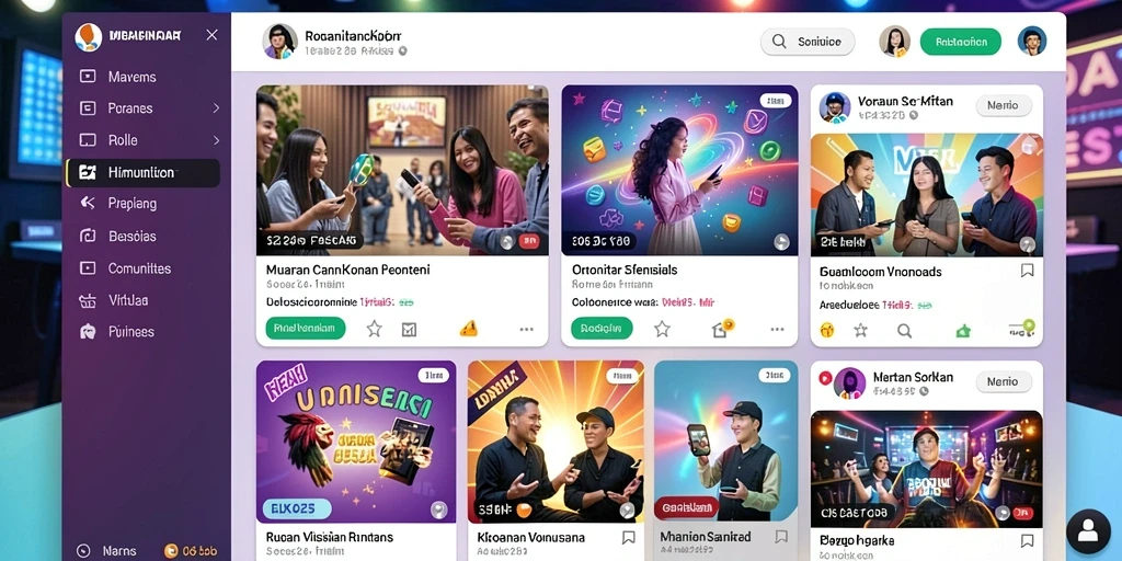 Grafis yang memukau dan suasana yang menyenangkan.