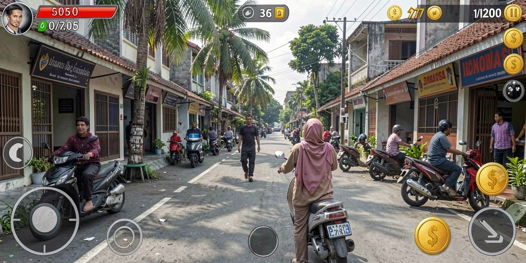Berbagai level yang menantang untuk dijelajahi.