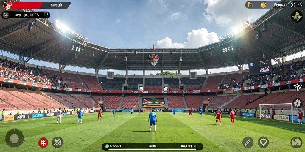 Cuplikan saat bermain mode multiplayer yang seru.